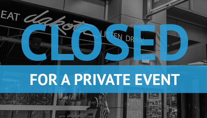 Closed for a private event